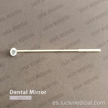 Espejo de plástico de espejo dental desechable